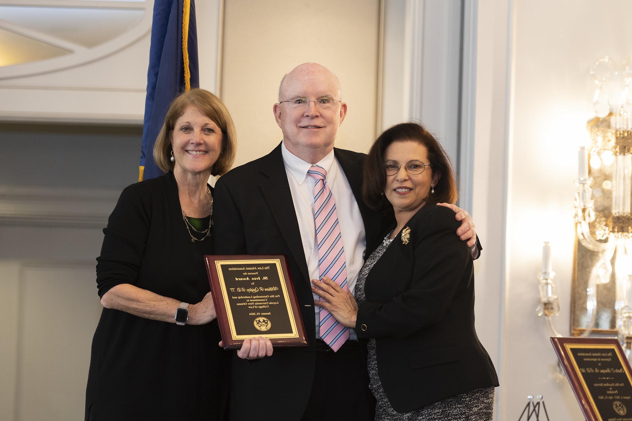 2024 St. Ives Award Recipient William P. Quigley, J.D. '77